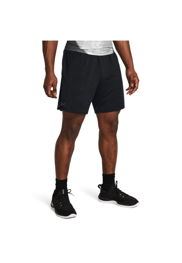 Spodenki męskie Under Armour Tech™ Vent. Kolor: czarny. Materiał: materiał. Sport: fitness