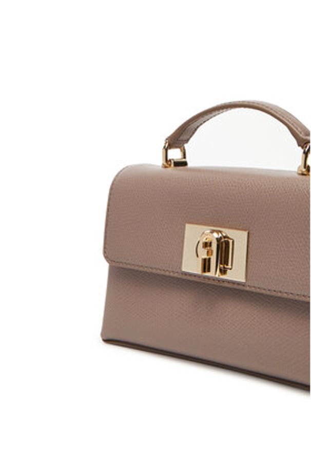 Furla Torebka 1927 WE00423 ARE000 CN 2572S Beżowy. Kolor: beżowy. Materiał: skórzane