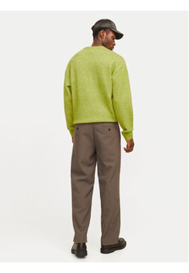 Jack & Jones - Jack&Jones Sweter Rollie 12215468 Zielony Relaxed Fit. Kolor: zielony. Materiał: syntetyk