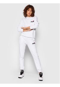 Ellesse Spodnie dresowe Noora SGK13459 Biały Regular Fit. Kolor: biały. Materiał: dresówka, bawełna #4