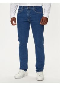 Guess Jeans Jeansy M4YA1C D5DM2 Granatowy Slim Fit. Kolor: niebieski