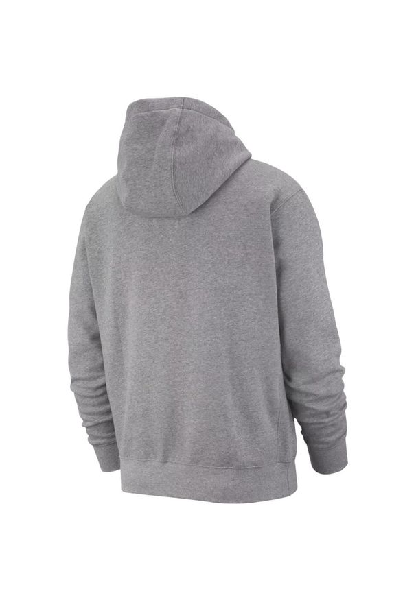 Bluza sportowa męska Nike Club Hoodie FZ. Typ kołnierza: kaptur. Kolor: szary. Materiał: poliester, bawełna