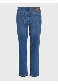 Vila Jeansy Alice 14080228 Granatowy Straight Fit. Kolor: niebieski