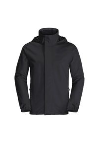 Kurtka uniwersalna męska Jack Wolfskin 11111426000. Typ kołnierza: kaptur. Kolor: czarny. Materiał: syntetyk #1