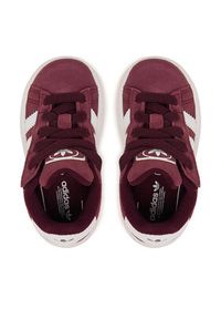 Adidas - adidas Sneakersy Campus 00s Comfort Closure Elastic KH8810 Bordowy. Kolor: czerwony. Materiał: skóra, zamsz. Model: Adidas Campus #4