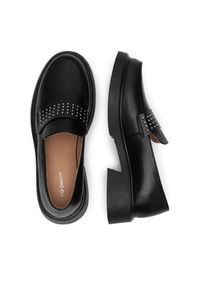 DeeZee Loafersy HY60135-2 Czarny. Kolor: czarny. Materiał: skóra #7