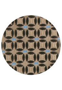 Męski Krawat - Jasny Brąz, Drobny Wzór - Alties. Kolor: beżowy, wielokolorowy, brązowy. Materiał: tkanina. Styl: elegancki, wizytowy #4