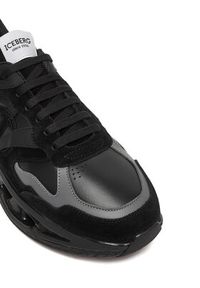 Iceberg Sneakersy Space IU1808 Czarny. Kolor: czarny. Materiał: skóra #3
