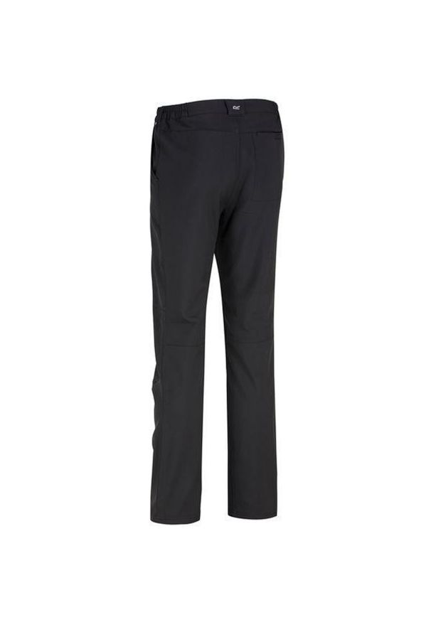 Regatta - Męskie spodnie Fenton szare. Kolor: czarny. Sezon: lato. Sport: turystyka piesza