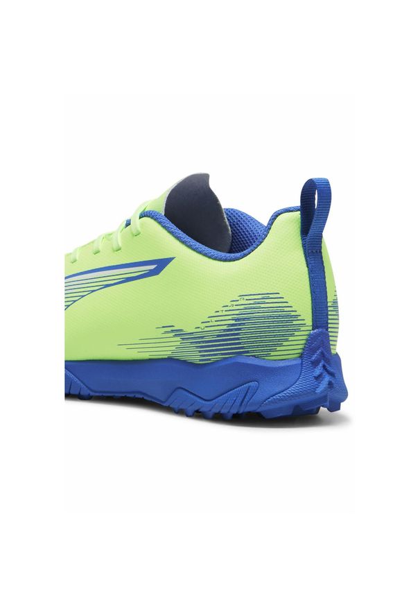Puma - Młodzieżowe buty piłkarskie ULTRA 5 PLAY TT PUMA. Kolor: żółty, biały, wielokolorowy, niebieski. Sport: piłka nożna