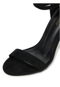 DeeZee Sandały LB0607-1 Czarny. Kolor: czarny. Materiał: materiał #5