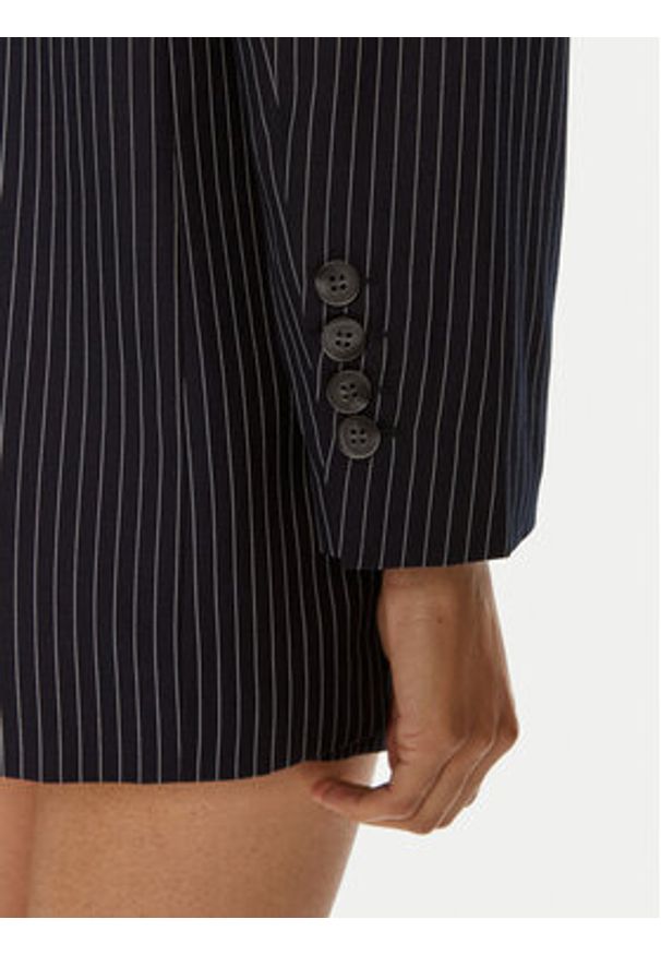 2NDDAY Marynarka Herman 2244115170 Granatowy Regular Fit. Kolor: niebieski. Materiał: syntetyk