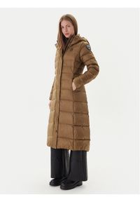 Blauer Płaszcz zimowy Impermeabile 25WBLDK03101 Zielony Regular Fit. Kolor: zielony. Materiał: syntetyk. Sezon: zima