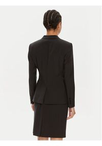 BOSS - Boss Marynarka Juleah 50490035 Czarny Regular Fit. Kolor: czarny. Materiał: wełna #5