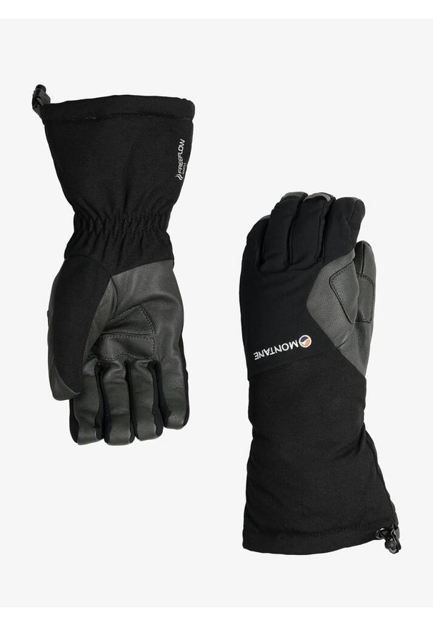 Rękawiczki softshell Montane Supercell Glove. Kolor: czarny. Materiał: softshell