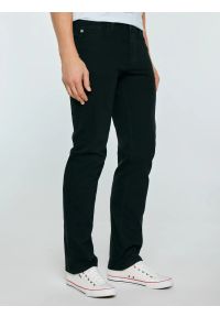 Big-Star - Jeansy męskie z prostą nogawką czarne Colt 901. Okazja: na co dzień. Stan: podwyższony. Kolor: czarny. Styl: casual, klasyczny #5