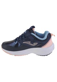 Buty do chodzenia dziewczęce, Joma Ferro Jr 2243. Zapięcie: rzepy. Kolor: niebieski, różowy, wielokolorowy. Materiał: materiał, tkanina. Szerokość cholewki: normalna. Sport: turystyka piesza