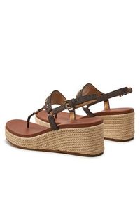 MICHAEL Michael Kors Espadryle 40R4CSMS1B Brązowy. Kolor: brązowy. Materiał: skóra #4