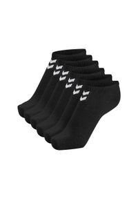 Skarpetki Hummel hmlCHEVRON 6-PACK ANKLE SOCKS uniwersalne. Kolor: czarny
