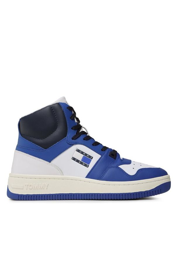 Sneakersy Tommy Jeans. Kolor: niebieski