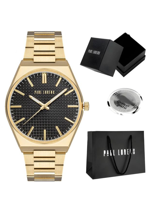 Zegarek męski Paul Lorens GALAN-PROF Z GRAWEREM