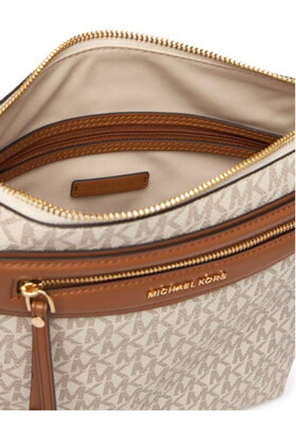 MICHAEL Michael Kors Torebka Jet Set Travel 32S6GTVC7B Écru. Kolor: kremowy. Materiał: skórzane