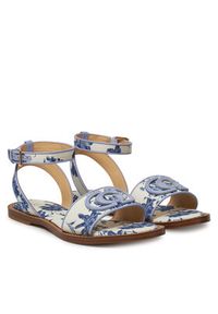Guess Sandały FLJSI2 FAP03 Niebieski. Kolor: niebieski. Materiał: materiał