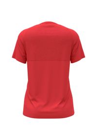 Koszulka tech. damska Odlo T-shirt crew neck s/s ESSENTIAL CHILL-TE. Kolor: czerwony