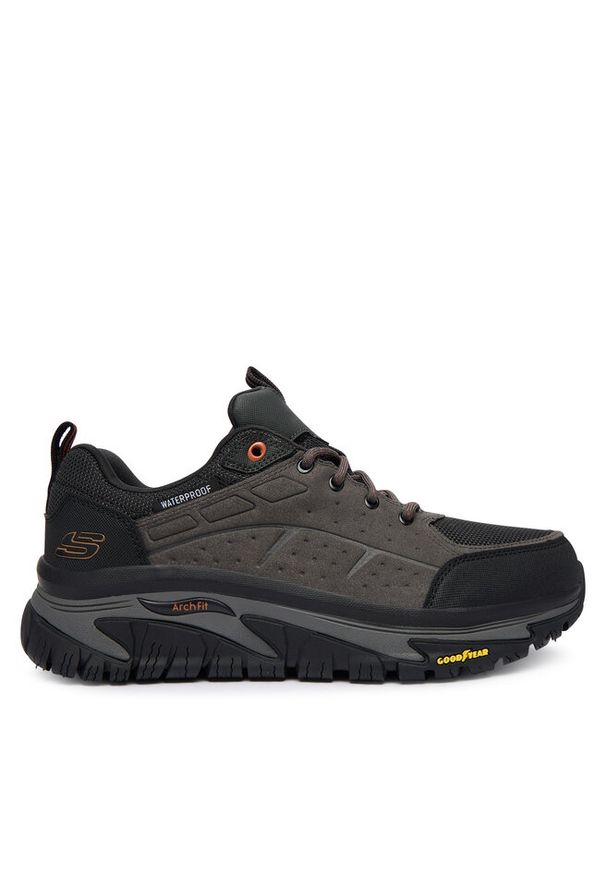 skechers - Trekkingi Skechers. Kolor: szary. Sport: turystyka piesza