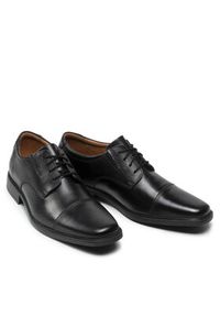 Clarks Półbuty Tilden Cap 261103097 Czarny. Kolor: czarny. Materiał: skóra #2