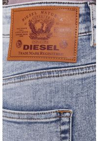 Diesel Jeansy Slandy damskie high waist. Stan: podwyższony. Kolor: niebieski #5
