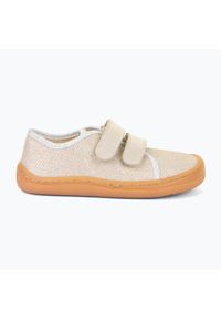 Buty barefoot dziecięce Froddo G1700379. Kolor: beżowy. Sport: turystyka piesza