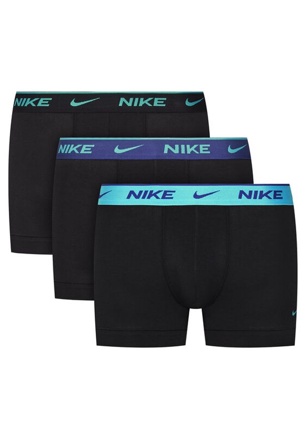Nike Komplet 3 par bokserek 0000KE1008 Czarny. Kolor: czarny. Materiał: bawełna