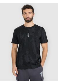 4f - 4F T-shirt regular z nadrukiem męski - czarny M. Okazja: na co dzień. Kolor: czarny. Wzór: nadruk. Styl: casual #2