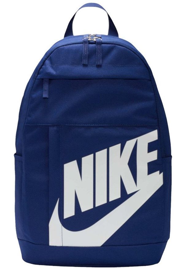 Nike - Plecak szkolny NIKE Elemental HBR Sportowy Granatowy. Kolor: niebieski. Styl: sportowy