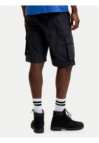 Jack & Jones Szorty materiałowe Cole Ivan 12288611 Czarny Regular Fit. Kolor: czarny. Materiał: syntetyk #3