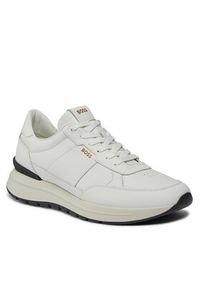 BOSS - Boss Sneakersy Jace Runn 50512264 Biały. Kolor: biały. Materiał: materiał #5