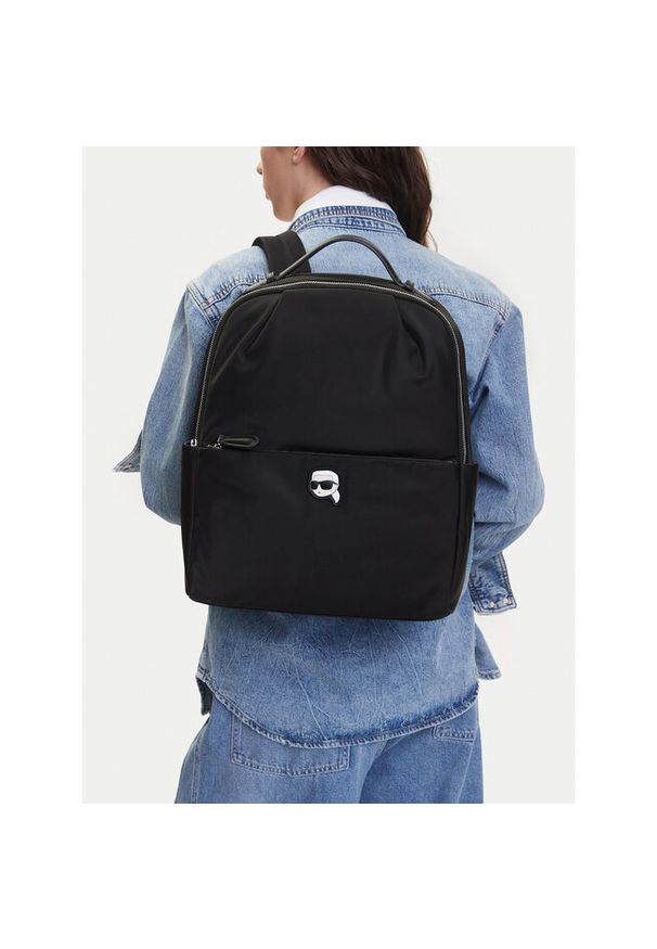 Karl Lagerfeld - Plecak KARL LAGERFELD. Kolor: czarny