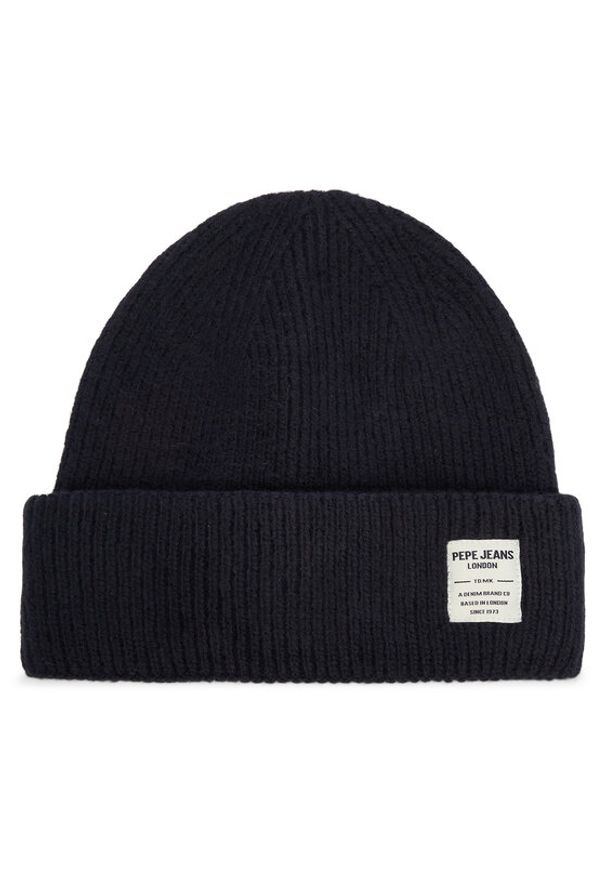 Pepe Jeans Czapka PM040551 Granatowy. Kolor: niebieski. Materiał: akryl