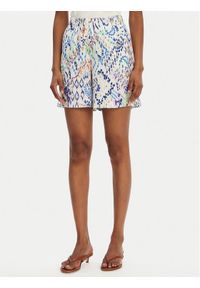 JDY Szorty materiałowe Troya 15347221 Écru Loose Fit. Materiał: wiskoza