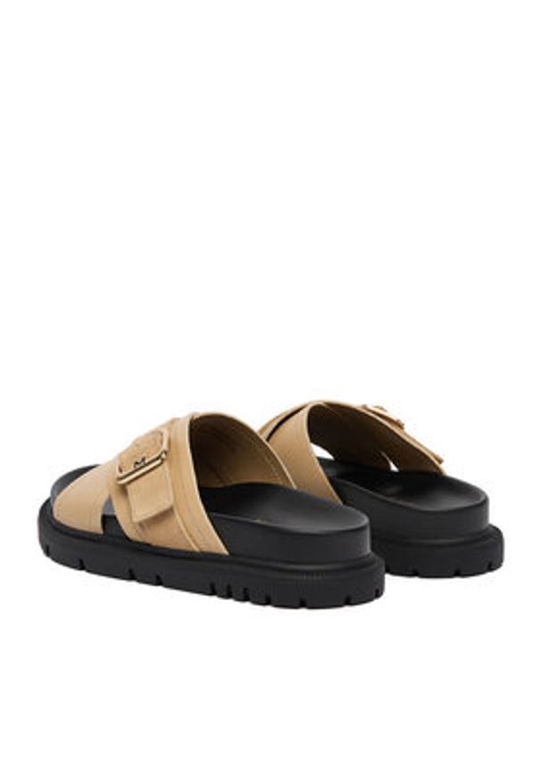 MEXX Klapki EO-HY25006-7 Beżowy. Kolor: beżowy. Materiał: skóra