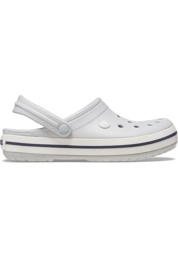 Chodaki Crocs Crocband. Kolor: szary. Materiał: materiał, syntetyk