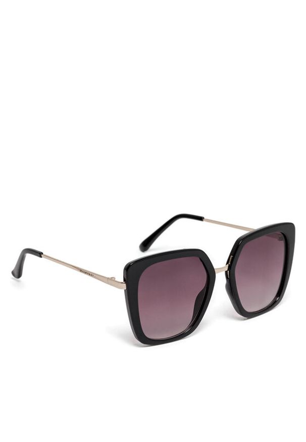 Jenny Fairy Okulary przeciwsłoneczne 4WF-021-SS24 Czarny. Kolor: czarny. Materiał: syntetyk