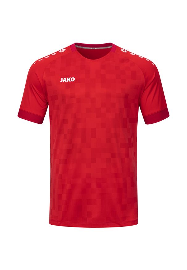 Jersey Jako Pixel. Kolor: czerwony. Materiał: jersey. Sport: piłka nożna