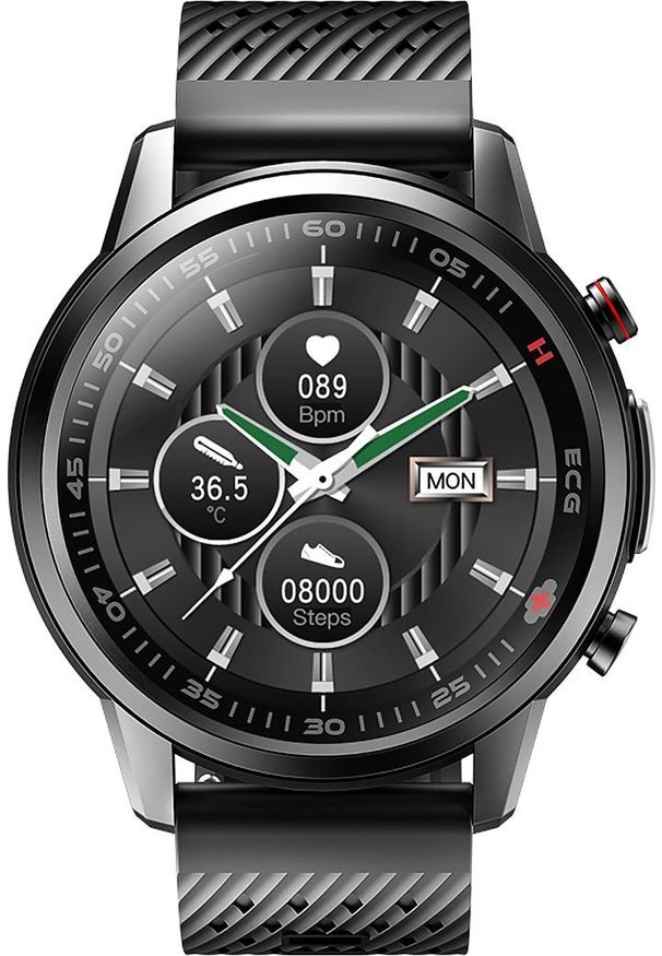 WATCHMARK - Smartwatch Watchmark WF800 Czarny. Rodzaj zegarka: smartwatch. Kolor: czarny