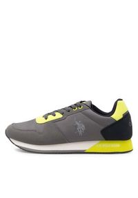 U.S. Polo Assn. Sneakersy NOBIL011M/CNH1 Szary. Kolor: szary. Materiał: materiał #3