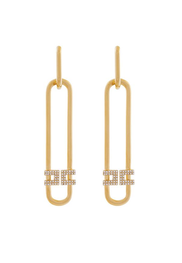 Elisabetta Franchi Kolczyki OR-10A-52E2-V250 Złoty. Materiał: metalowe. Kolor: złoty