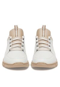 Rieker Sneakersy M0151-80 Biały. Kolor: biały. Materiał: skóra #4