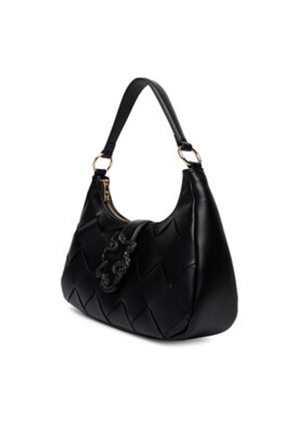 Just Cavalli Torebka 80RA4BM5 ZSD88 Czarny. Kolor: czarny. Materiał: skórzane