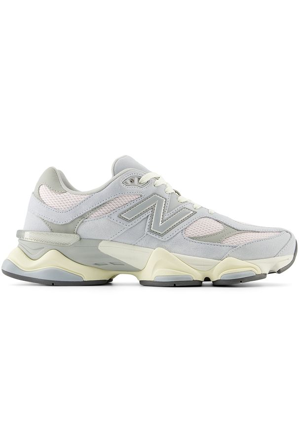 Buty unisex New Balance U9060SFB – szare. Okazja: na co dzień. Kolor: szary. Materiał: zamsz, skóra, guma. Szerokość cholewki: normalna. Sport: turystyka piesza